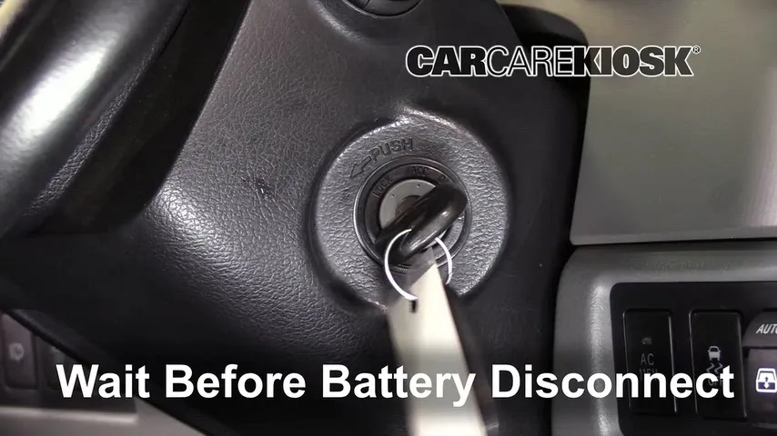 2008 Toyota Sequoia Limited 5.7L V8 Battery Replace